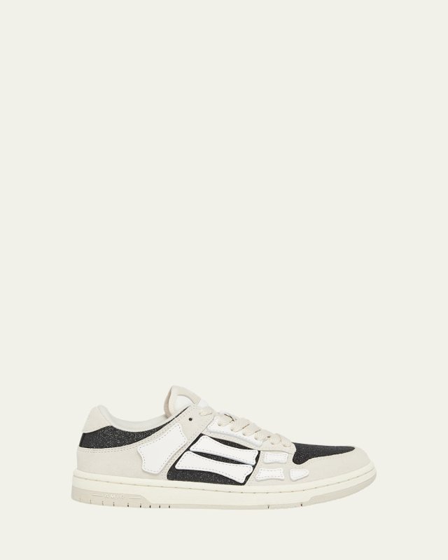 Pacific Bones Mixed Leather Sneakers